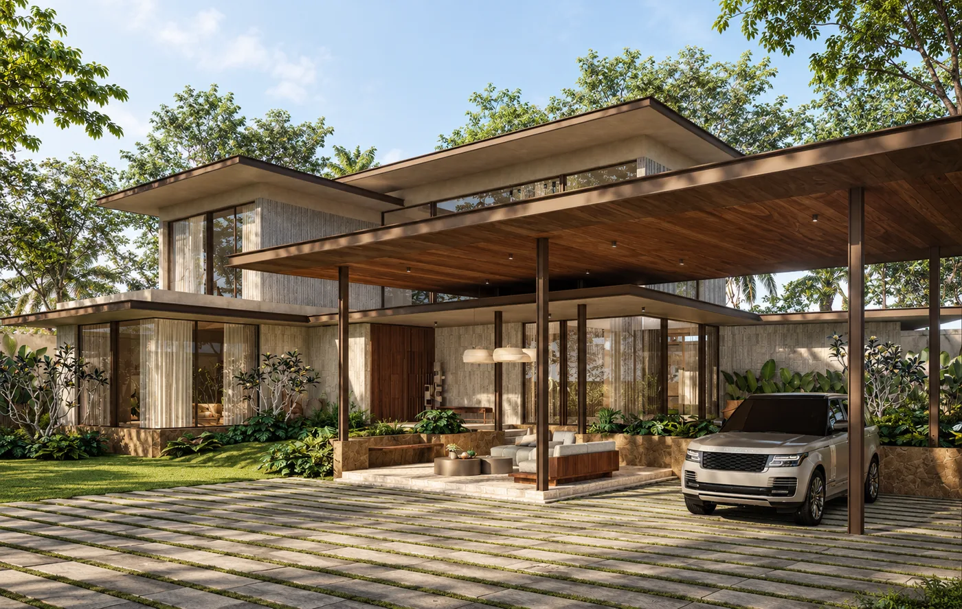 elevation render